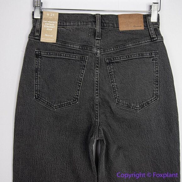 NEW Madewell The Perfect Vintage Straight Jean in lunar wash,‎ 25 - Picture 10 of 16